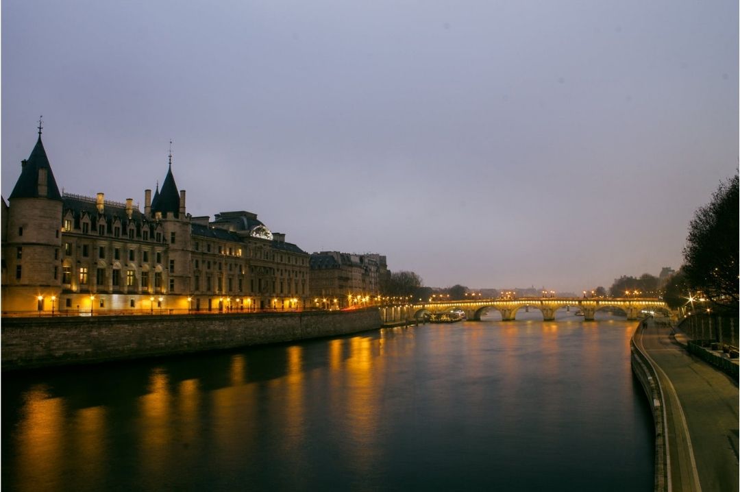 Sunset at the Canal Saint-Martin canalsaintmartin_paris_boating